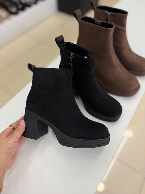 Women Block Ankle Boots